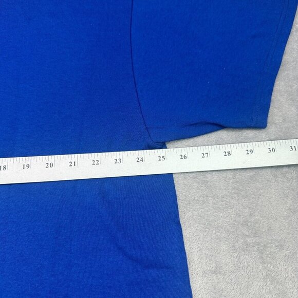 New York Mets T Shirt Mens 2XL XXL Blue Majestic Short Sleeve MLB Baseball NYM - Picture 10 of 13